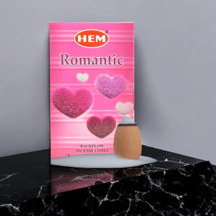 Romantik Geri Akış Tütsü Konisi - Doğal ve Etkili Tütsü - qsmell.com