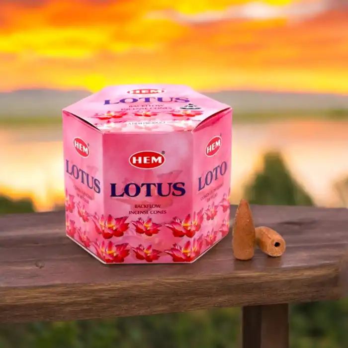 Lotus Geri Akış Tütsü Konisi - qsmell.com