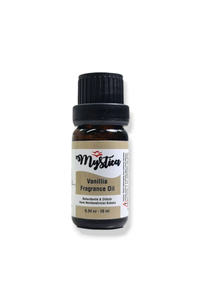 Doğal Vanilya Buhur Koku Yağı 10 ml - 100 Saf ve Organik